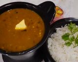 A picture of step 6 of Dal Makhani.