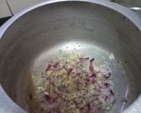 A picture of step 4 of Dal Makhani.