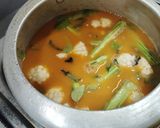 A picture of step 5 of Sindhi Thali.