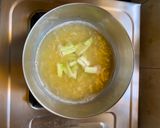 A picture of step 2 of Moong Tok Misti Dal.