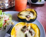 A picture of step 4 of Stuffed Squash Pumpkin.