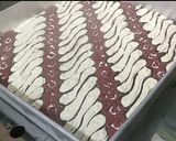 Foto langkah ke 4 dari resep Brownies Kukus Gulung Batik (615).