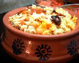 A picture of step 6 of Spicy Chana Pulao.
