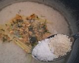 Foto langkah ke 4 dari resep Nasi Daun Jeruk Kulit Ayam Crispy.