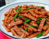Foto langkah ke 6 dari resep Oseng Tempe Lombok Ijo.