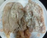 A picture of step 3 of Chicken breast with honey garlic sauce.