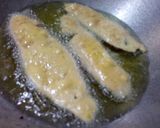 A picture of step 5 of Fafda (Gujarati dish).