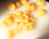 A picture of step 3 of Kuri Kinton (Chestnut and Sweet Potato Kinton).