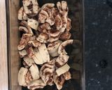 A picture of step 3 of Cinnamon roll casserole.