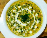 A picture of step 8 of Restaurant style methi matar malai.