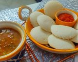 A picture of step 5 of Idli Sambar.