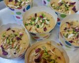 A picture of step 4 of Thandai CupCake Eggless.