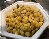 Une image de l'étape 10 de Panais au bouillon de gambas et romarin frais.