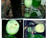 A picture of step 5 of Elaichi ka sharbat💚🍸.