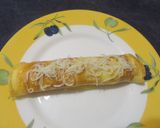 Sonkás-sajtos tojáspalacsinta recept fázis 3 fotója