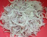 A picture of step 1 of Onion Gatti Pakoda.