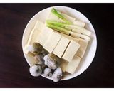 Hình bước làm 1 của món Canh sấu thịt nạc