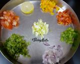 A picture of step 1 of Avacoda Salad.