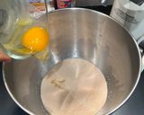 A picture of step 3 of Yemeni Honeycomb Bread.