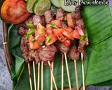 A picture of step 8 of Sate Maranggi from Purwakarta.