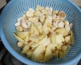 A picture of step 1 of Ginger garlic paste.