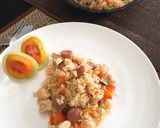 Foto langkah ke 3 dari resep Nasi goreng ayam.