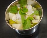 A picture of step 2 of Babugosha (Indian Pear) 🍐Juice.