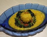 A picture of step 5 of Sanjh savera nest kofta curry.