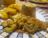 Foto del paso 8 de la receta: Filete de Pescado con Champiñones en salsa de Ciruelas