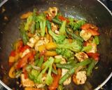 A picture of step 5 of Healthy Stir Fry Vegetable.