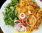A picture of step 6 of Abacha/Afrian salad.