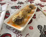 Foto del paso 5 de la receta: Champiñones rellenos en su salsa