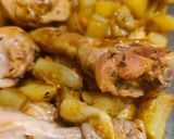 Une image de l'étape 5 de Papillote de poulet façon paysanne.
