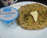 A picture of step 5 of Methi Thepla.