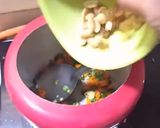 A picture of step 4 of Broken Wheat Upma (Dalia Upma).