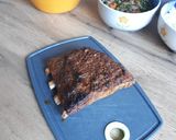 Sült oldalas zöldséges-gombás rizzsel recept fázis 6 fotója
