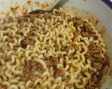 A picture of step 6 of Spaghetti Bolognaise.