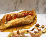 Foto del paso 4 de la receta: Desayuno saludable: egg pocket 🍳 con fruta