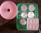 Foto langkah ke 4 dari resep Puding agar agar rasa susu strowberry.