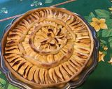 Une image de l'étape 9 de Tarte aux pommes sur lit de compote pommes et noix (pâte brisée aux deux beurres).