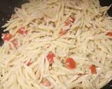 Pasta with crab recipe step 3 photo