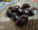 A picture of step 1 of Dates modak.
