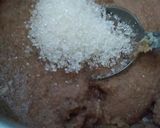 A picture of step 6 of Chocolate Sooji Halwa.