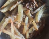 A picture of step 2 of Sweet Potato Fries.