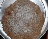 A picture of step 5 of Gur papdi/ Gol papdi/ Sukhadi.