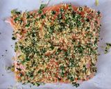 Foto del passaggio 2 della ricetta Filetto di salmone al forno con panatura