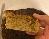Foto langkah ke 7 dari resep Bolu Pisang kukus topping wijen coklat.