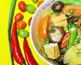 Hình bước làm 3 của món Canh Chua Chay