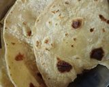 A picture of step 1 of Cheesey leftover chapati pasta.