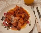 Foto del paso 8 de la receta: Pollo a la cacerola con arvejas
